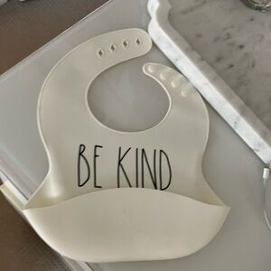 Rae Dunn silicone baby bib